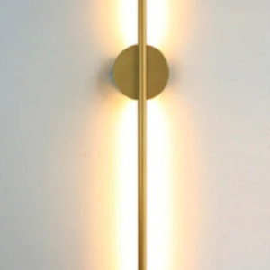 Çubuk  Gold Aplik 70 cm Elektrikli Gün Işığı