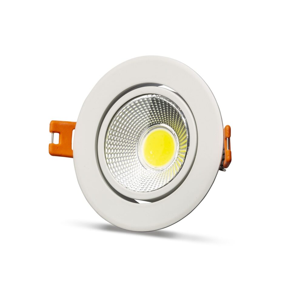 NOAS 5w siva alti LED spot mercan beyaz kasa model