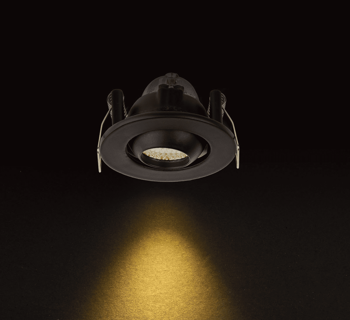 NOAS 1W Sıva Altı LED Spot Manda Gözü Hareketli (Siyah) Beyaz Işık - görsel 2