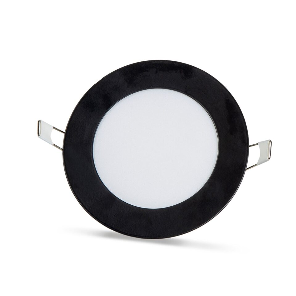 NOAS 6w LED panel siyah renkli modern iç mekan aydınlatma armatürü