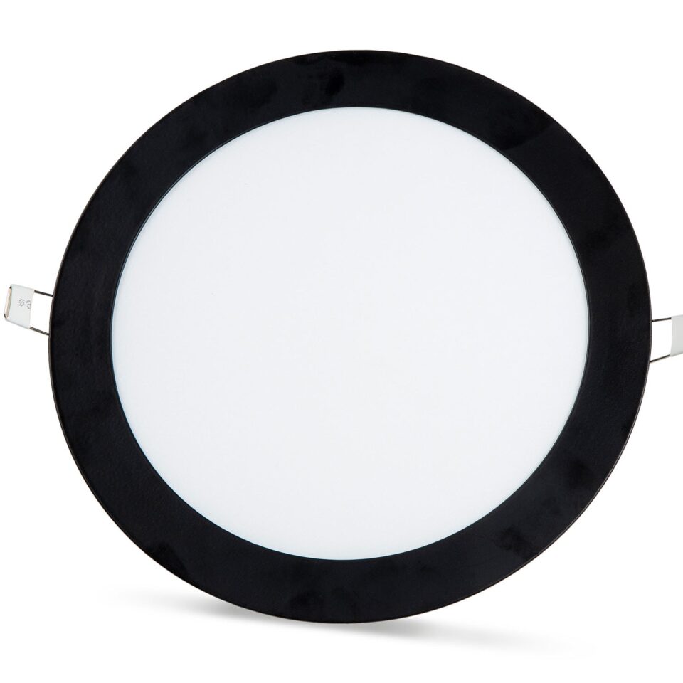 NOAS 18w LED panel siyah kasa sıva altı slim modern aydınlatma