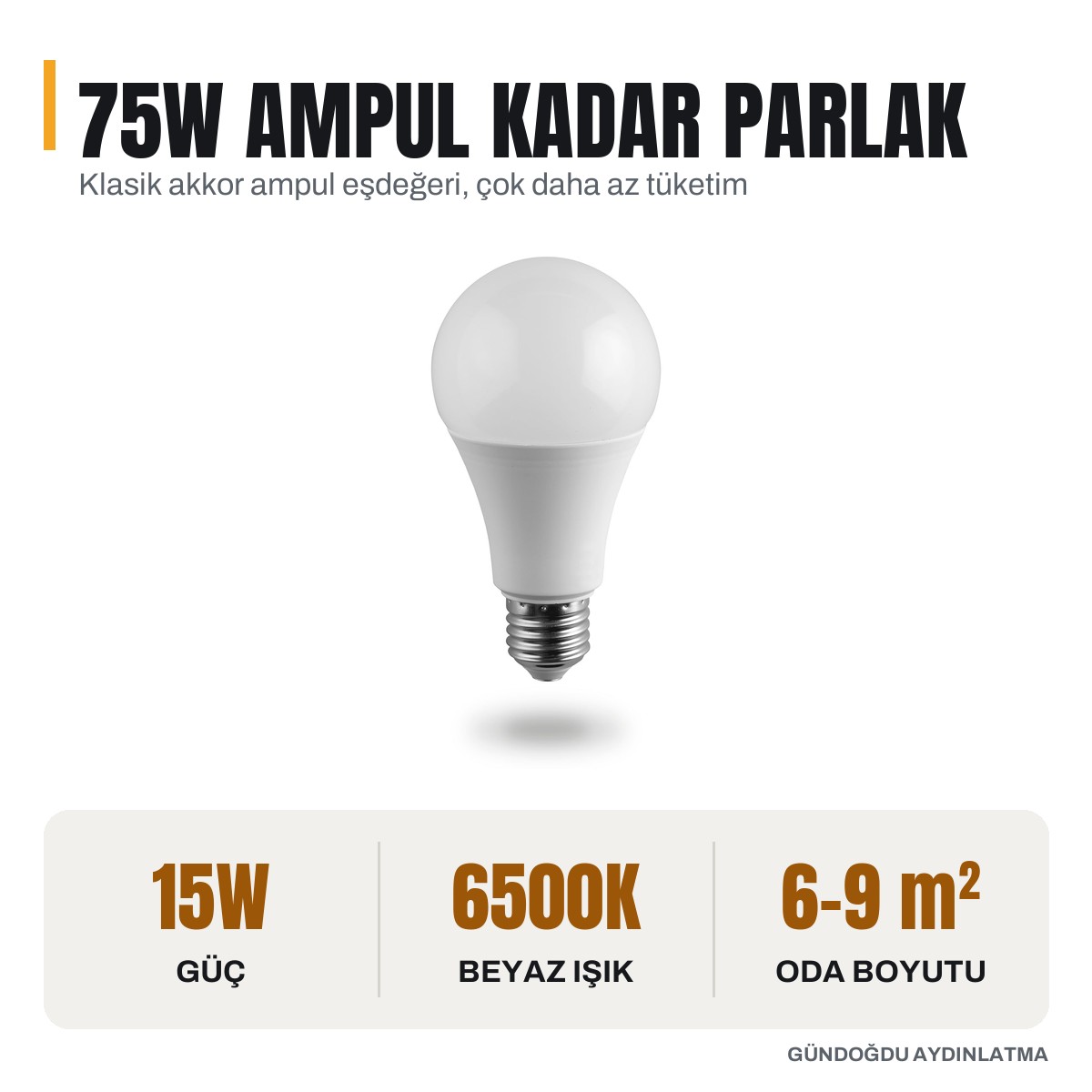 NOAS LED AYDINLATMA ÜRÜNÜ YL95-1551 - öne çıkan özellikler