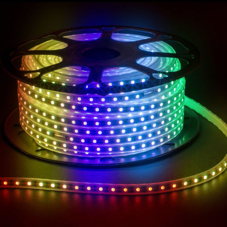 NOAS 5050 hortum LED rgb renkli 220v aydınlatma modeli