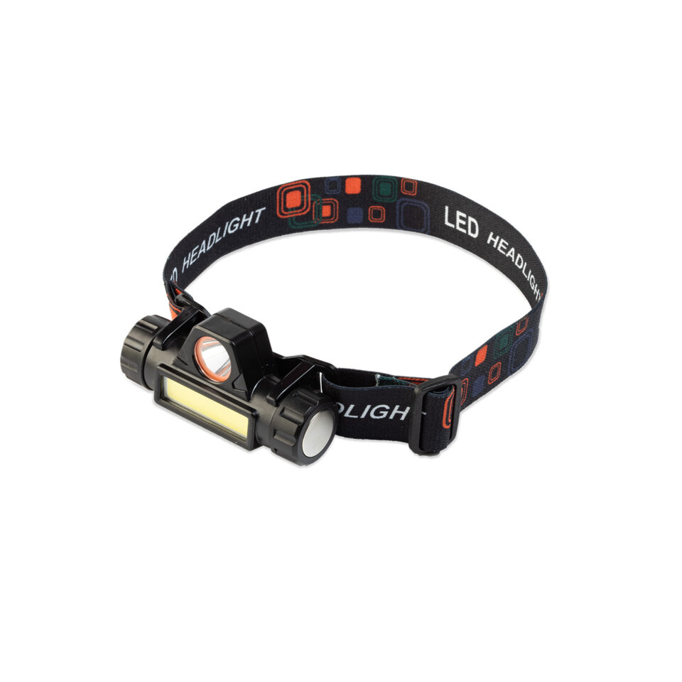 noas seren led kafa feneri 1w beyaz ışıklı hafif başa takılan fener