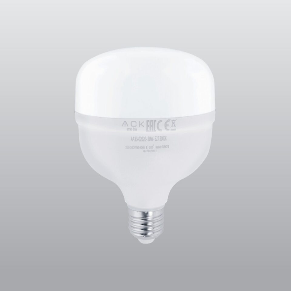 ACK LED Ampul E27 60W Ø150x190mm 6500K - AA13-06023 - ürün görseli