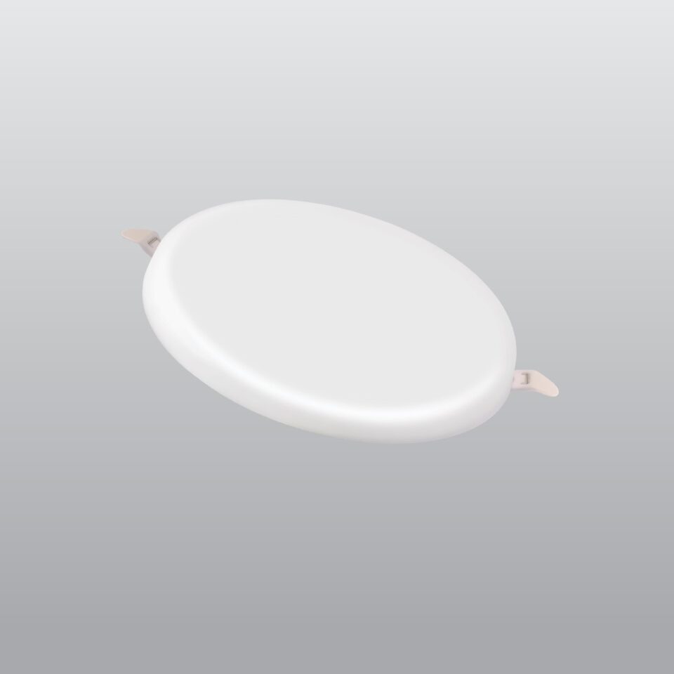 ACK Sıva Altı Çerçevesiz LED Panel 18W Ø55-Ø105mm Ayarlanabilir 6500K - AP10-01830 - ürün görseli