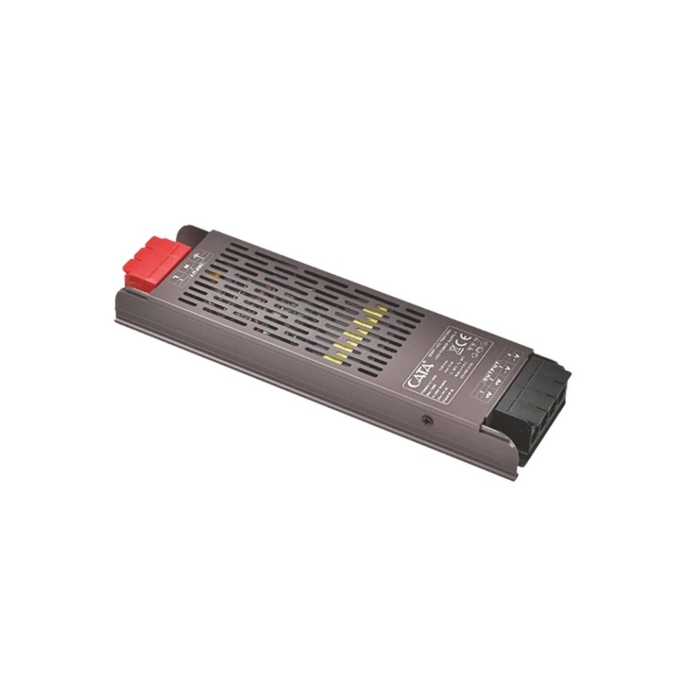 CATA Bakır Sargılı 12.5A Klemensli Şerit LED Trafosu 12V 150W - CT-2560 - ürün görseli