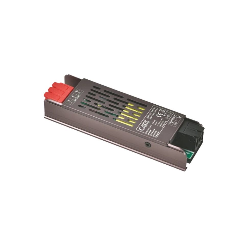 CATA Bakır Sargılı 10A Klemensli Şerit LED Trafosu 12V 120W - CT-2576 - ürün görseli