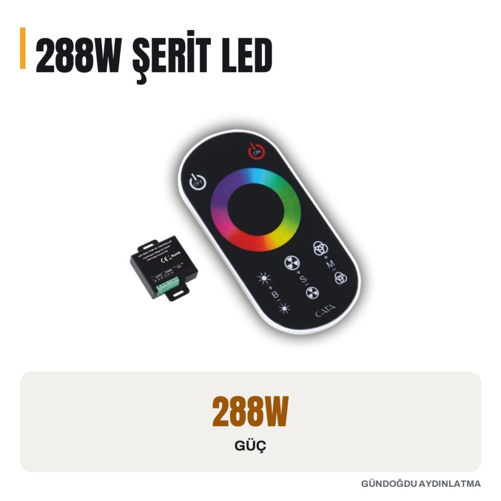 CATA 288W 24A Profesyonel RGB Kumanda - CT-9116 - öne çıkan özellikler