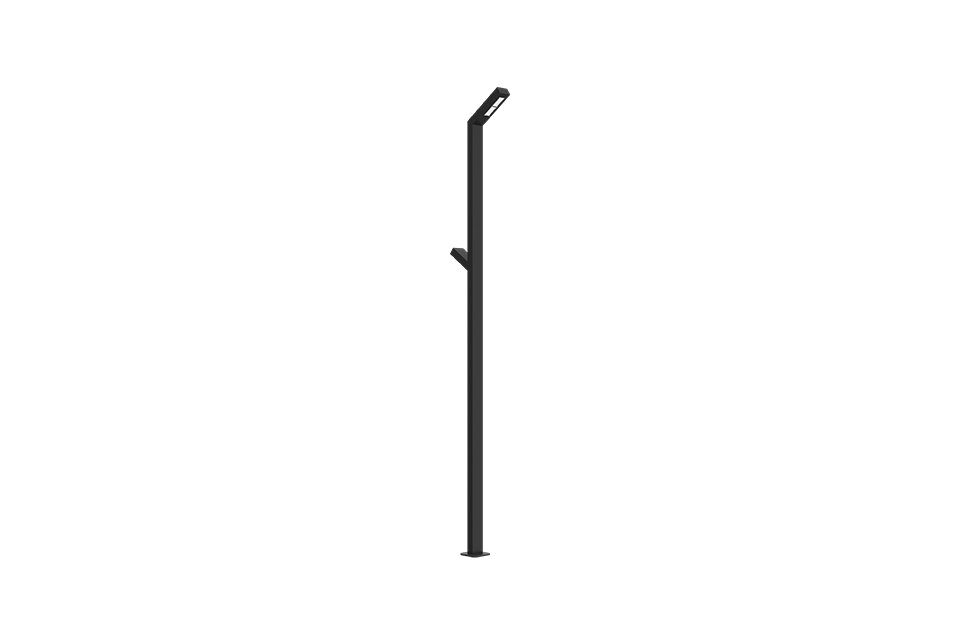 GOYA 88W Dış Mekan Modern Bahçe Yol Aydınlatma Direği 295Cm - GY-6281 - ürün görseli