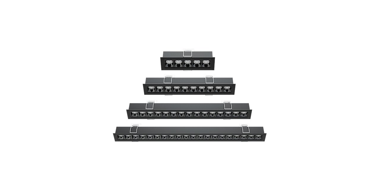 GOYA 60W Samsung Ledli Mercekli Dekoratif Sıva Altı Linear Armatür 94CM - GY-8025-90 - ürün görseli