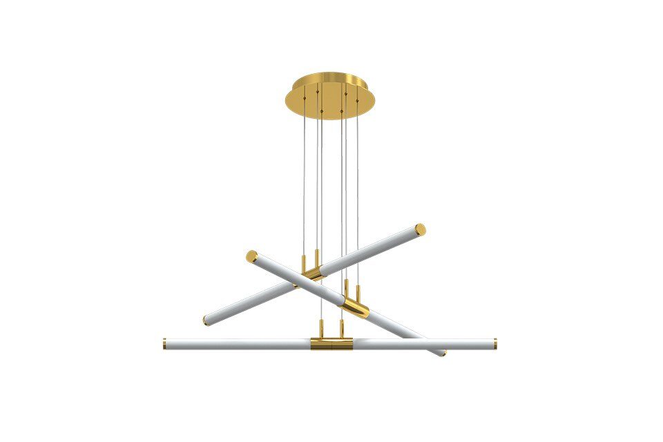 GOYA 48W Samsung Ledli Dekoratif Sarkıt Gold Kasa Linear Aydınlatma 90CM - GY-8218-90-G - ürün görseli