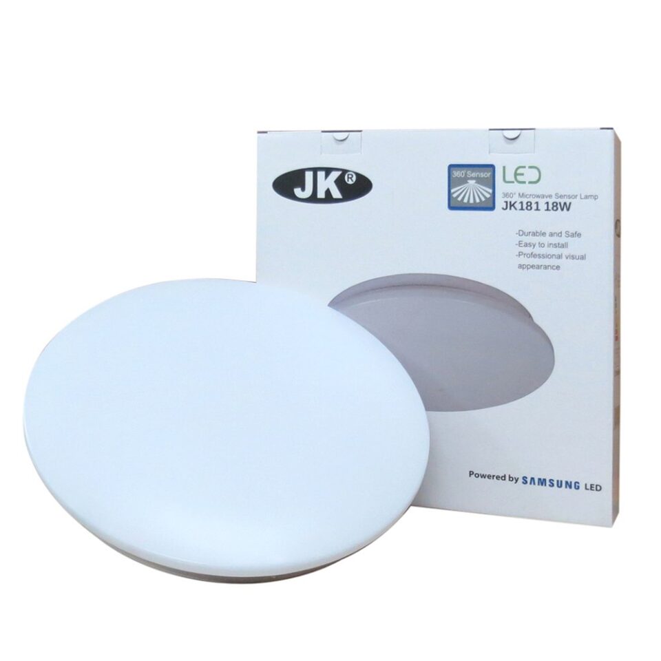 JUPITER 18W Sensörlü LED Tavan Armatürü - 6500K Beyaz Işık - JK181-B - ürün görseli