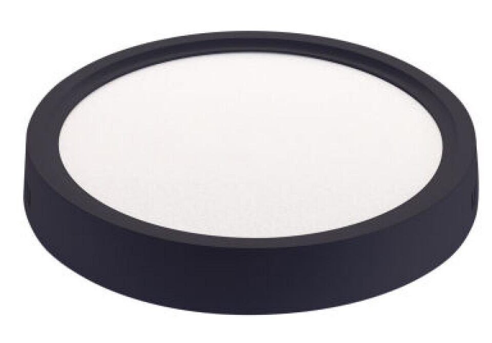 JUPITER Siyah 18W Sıva Üstü LED Panel 6500K Beyaz Işık - LC447-S865 - ürün görseli