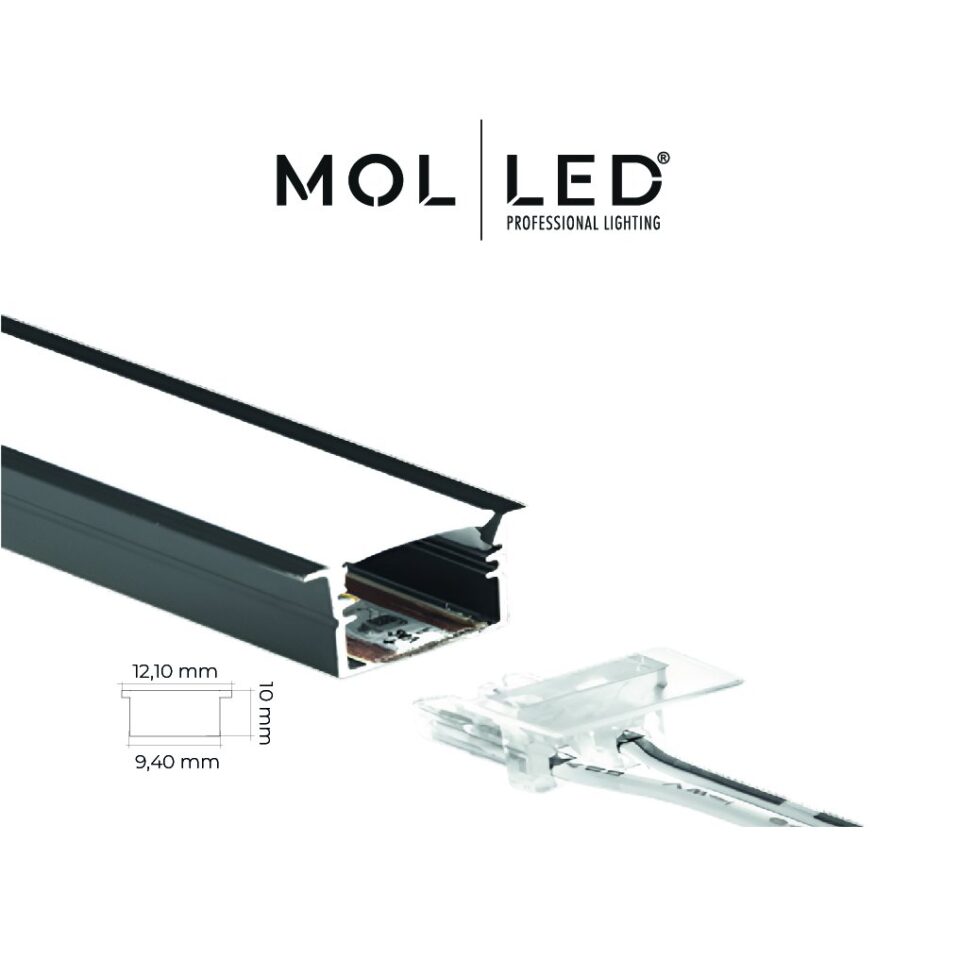 MOLLED Aybars Serisi 2 Metre 12V LED Alüminyum Profil 3000K - MOL2555 - ürün görseli