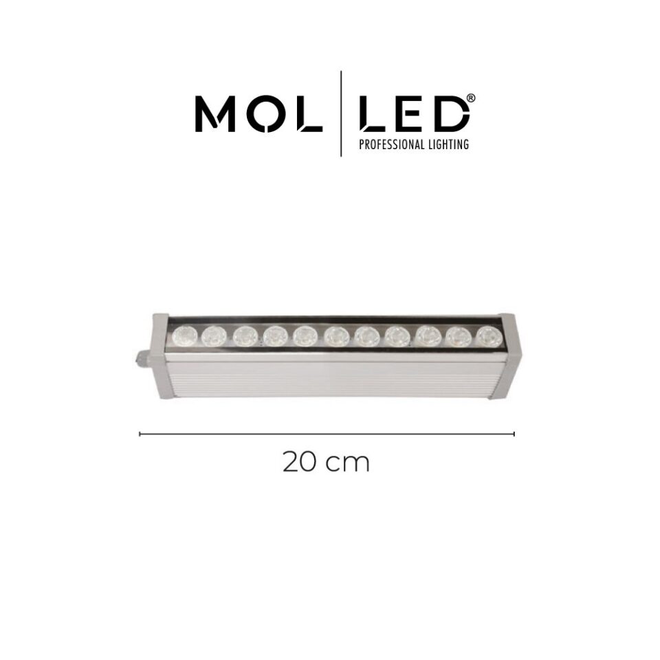 MOLLED 6x1W 20 cm LED Wallwasher Aydınlatma Yeşil - MOL302Y - ürün görseli