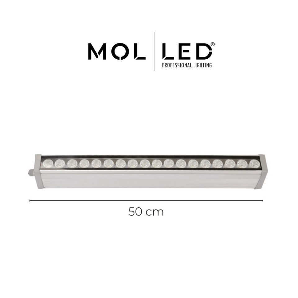 MOLLED 18x1W 50 cm LED Wallwasher Aydınlatma Yeşil - MOL305Y - ürün görseli