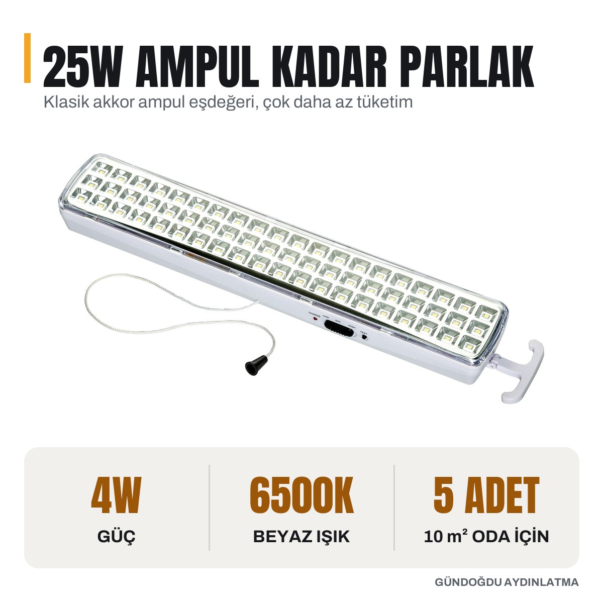 NOAS DATÇA LED AYDINLATMA ÜRÜNÜ YL05-1011 - öne çıkan özellikler