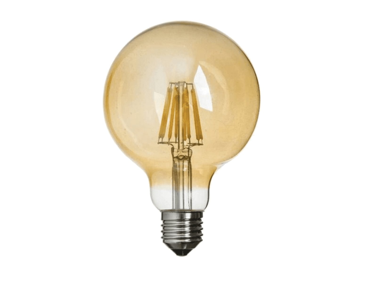 NOAS 6w g95 rustik ampul 1800K kehribar renk dekoratif aydınlatma