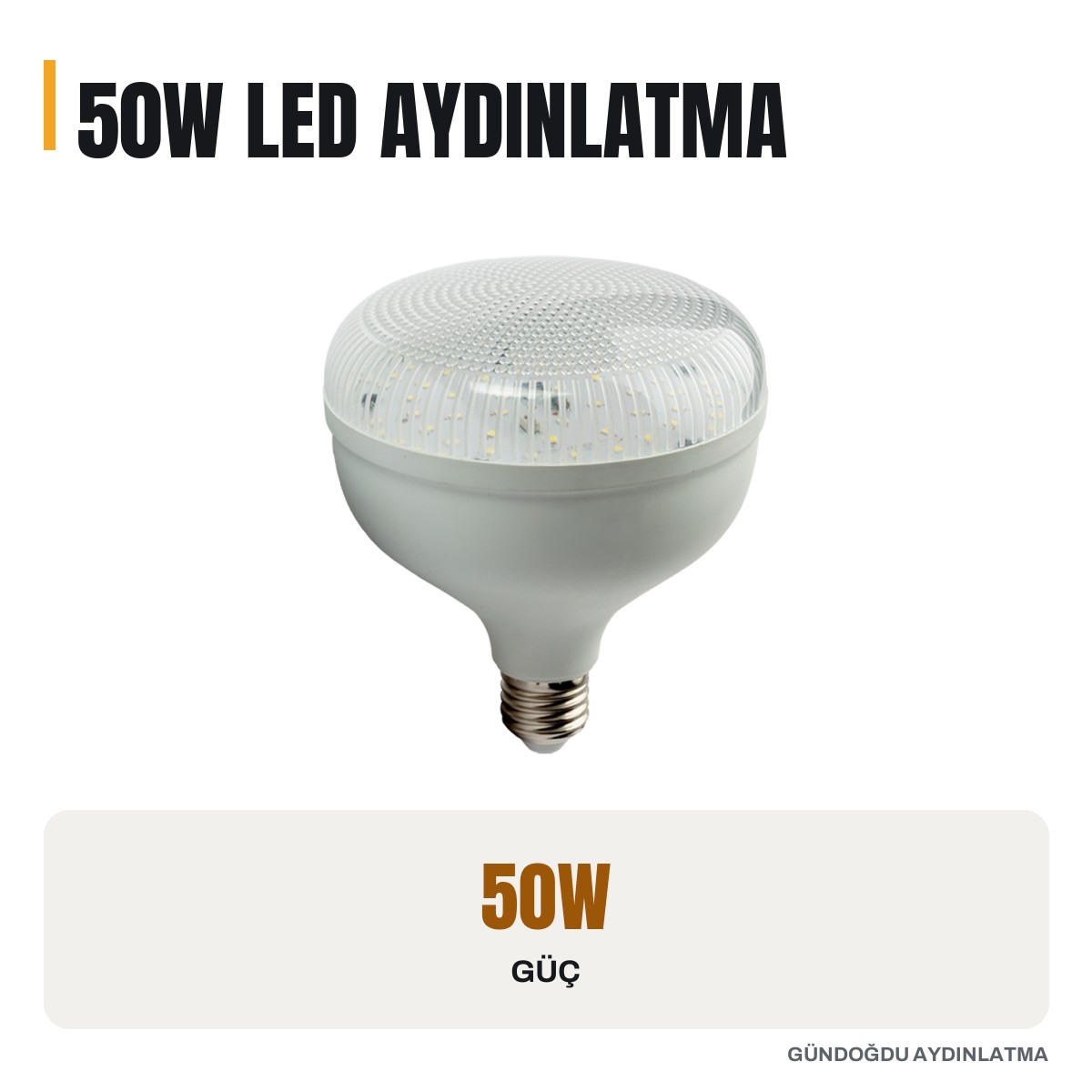 NOAS 50w kristal torch ampul gun isigi yüksek performanslı aydınlatma çözümü - görsel 2